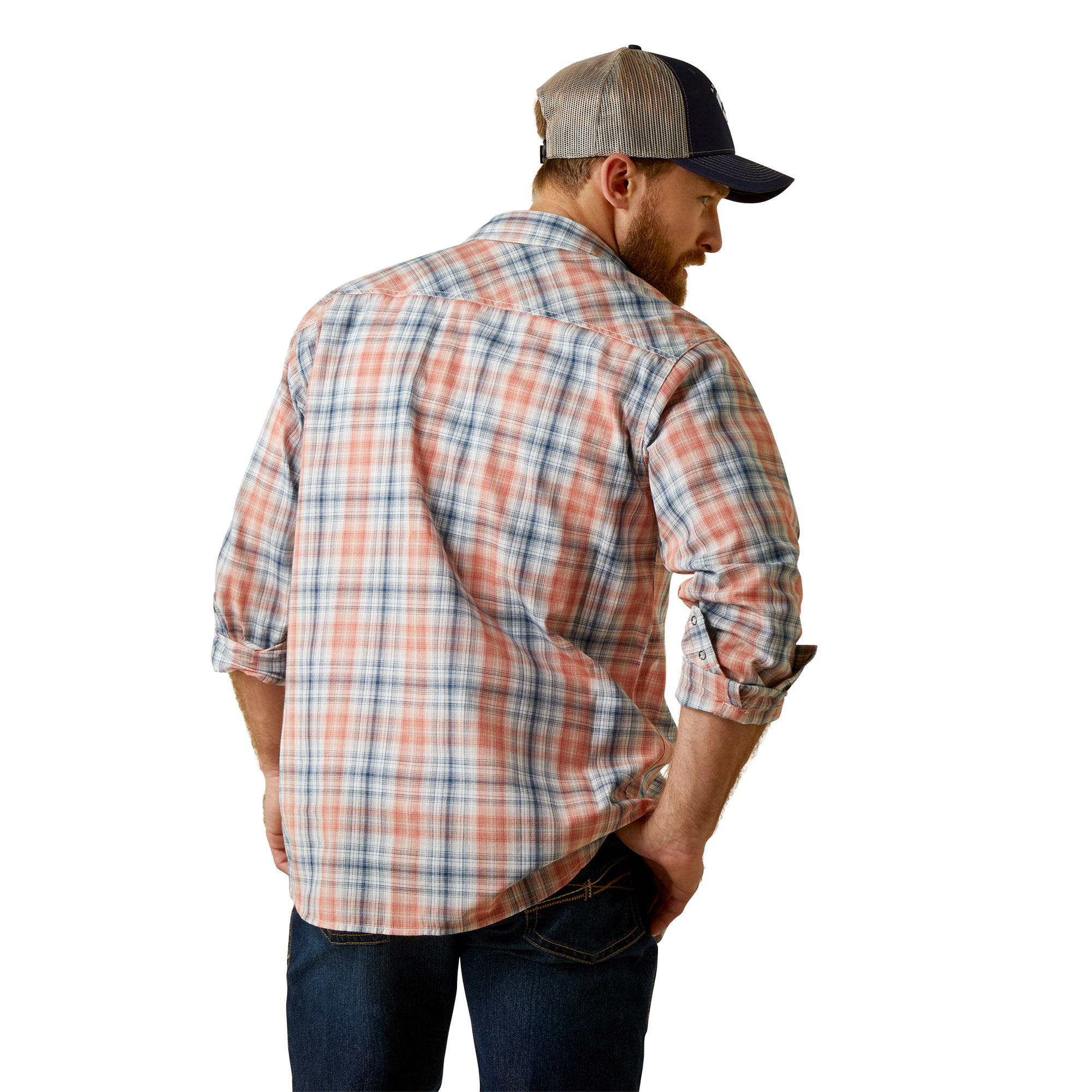 Ariat MN Orange Shirt 10044963