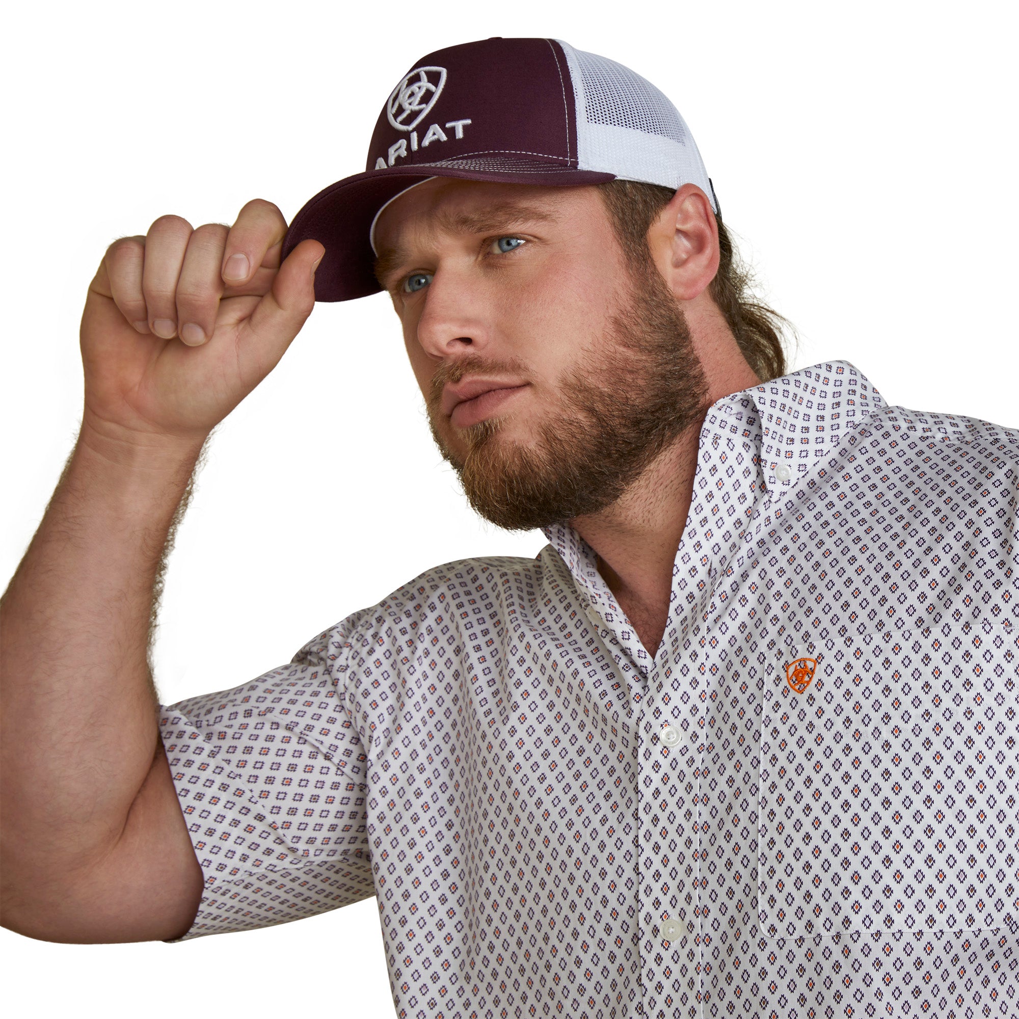 Ariat MN White Shirt 10044987