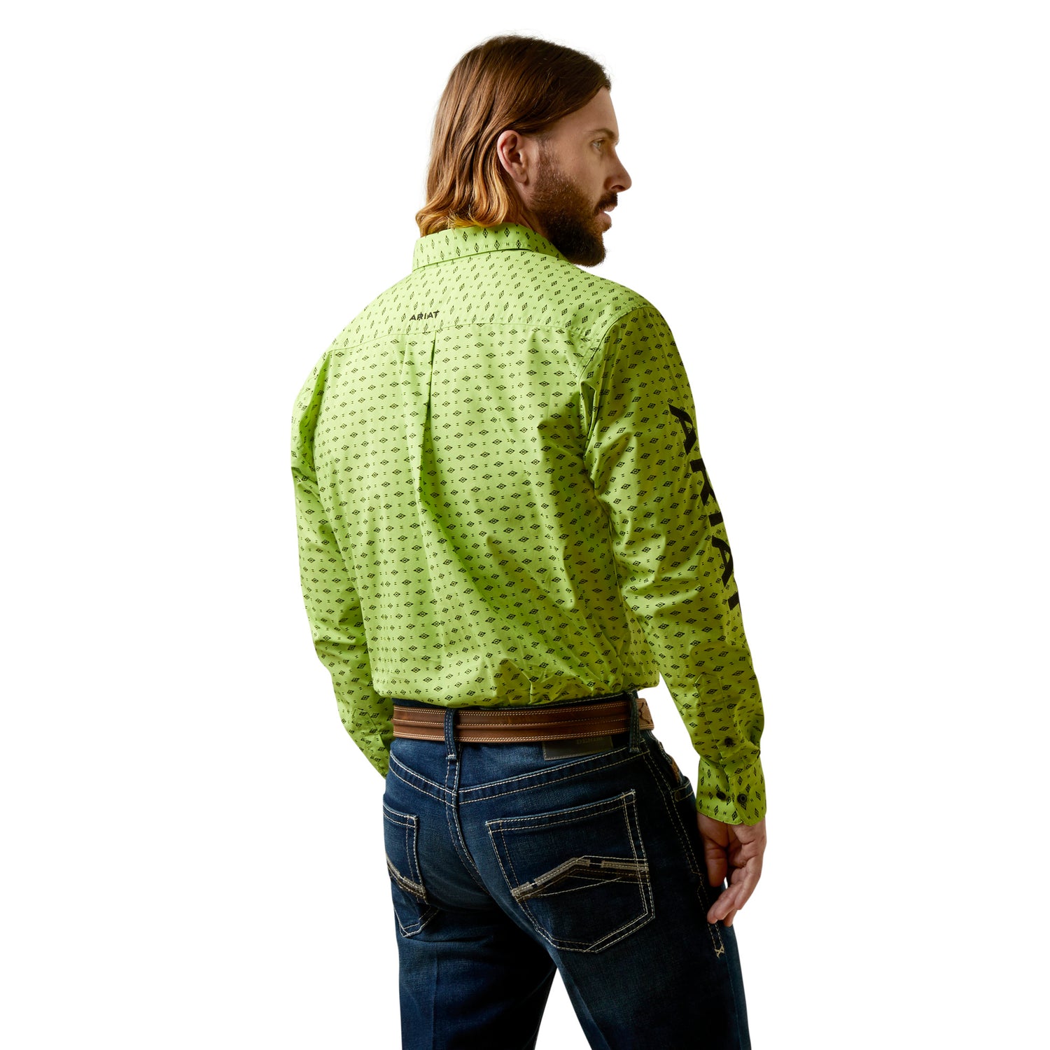 Ariat MN Wasabi Green Shirt 10045065