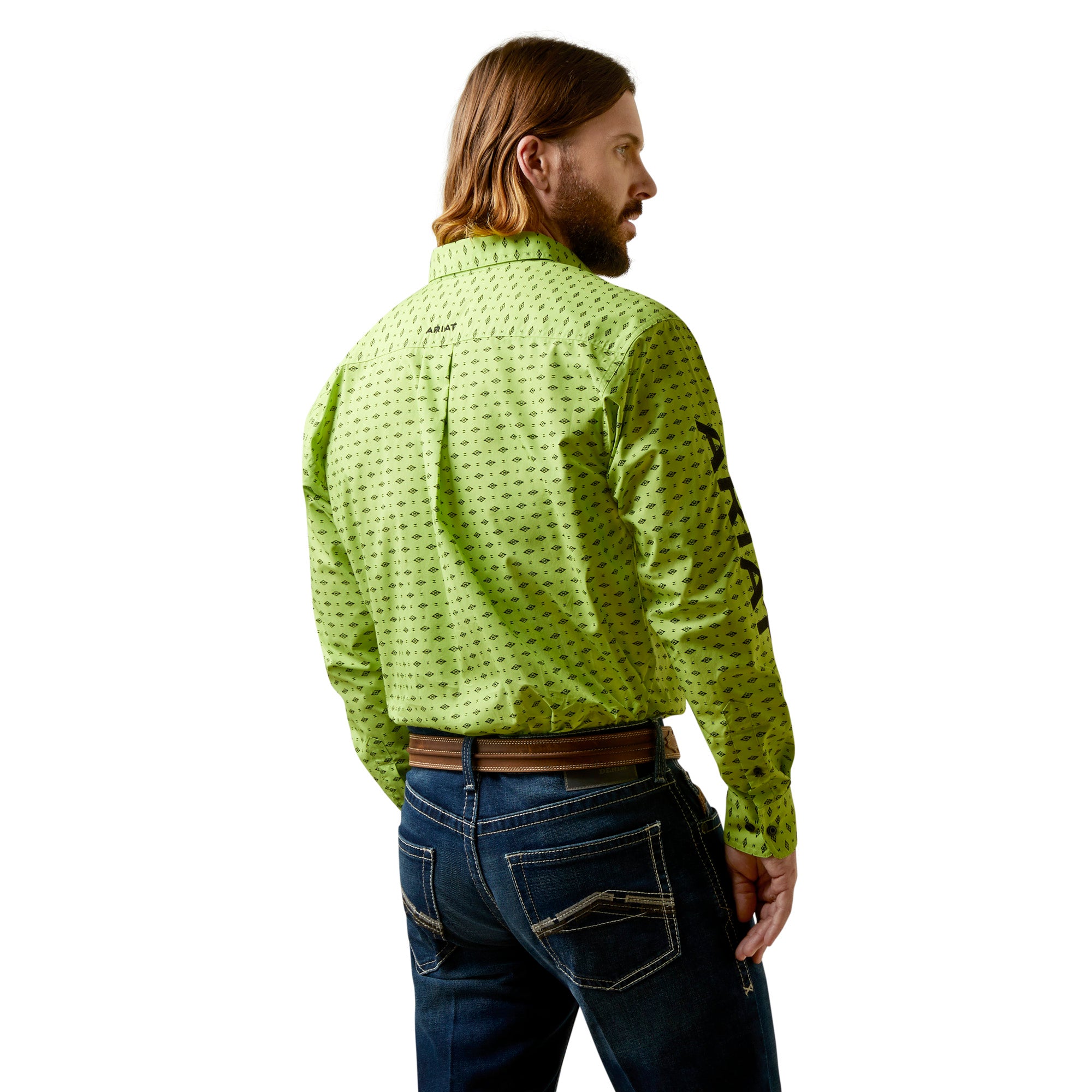 Ariat MN Wasabi Green Shirt 10045065