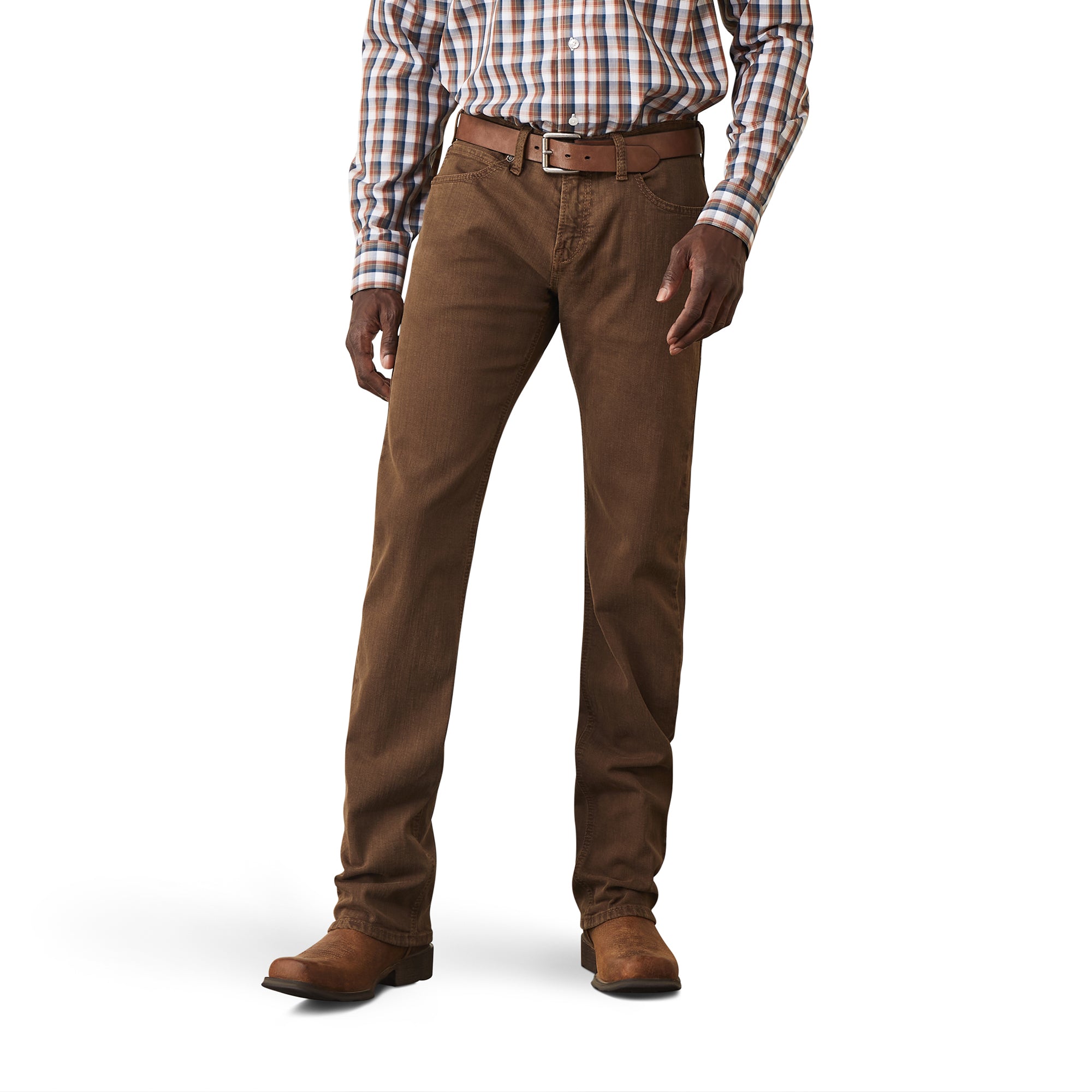 Ariat Men M7 Grizzly Brown Straight Leg 10045230 Jean