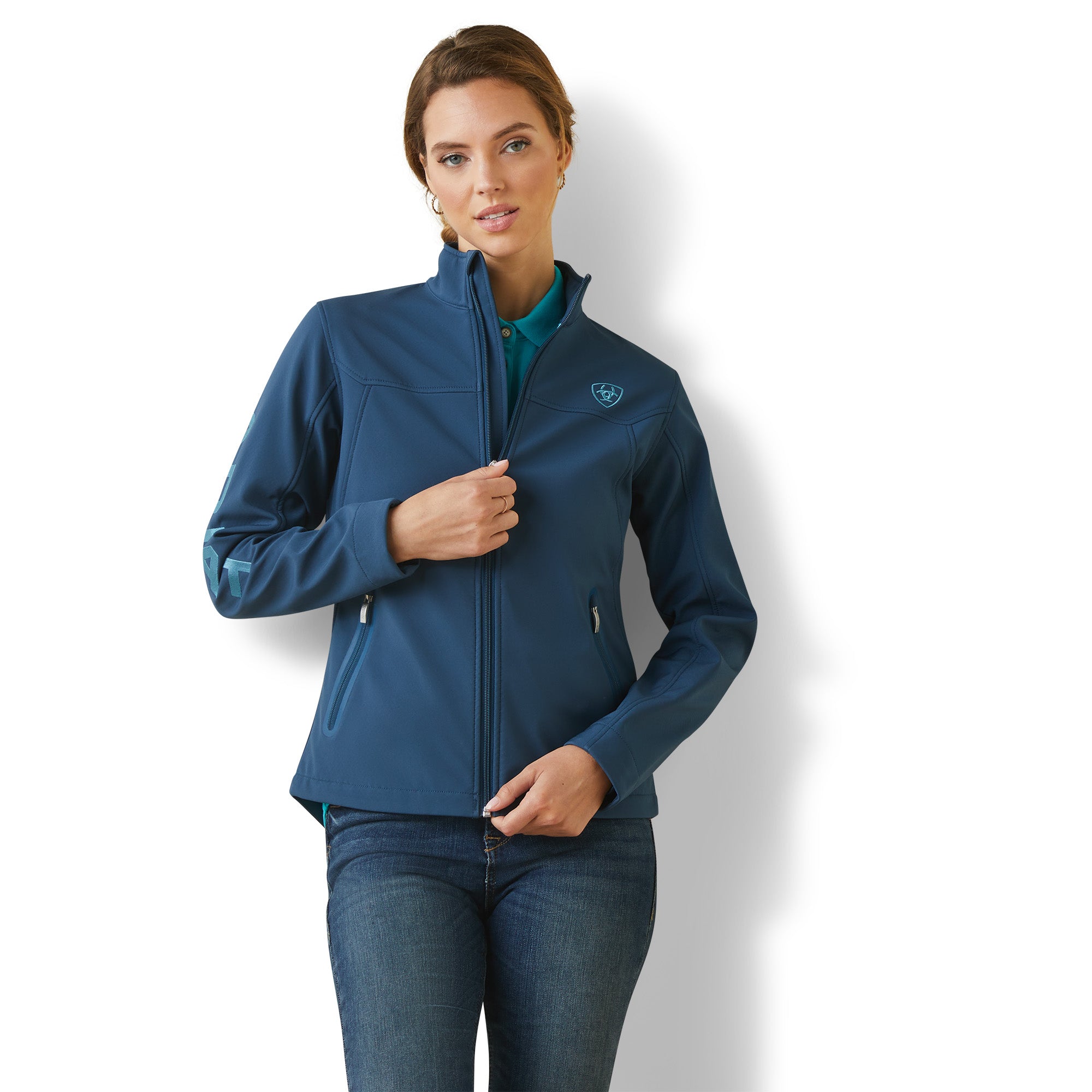 Ariat Women Softshell Teal 10043524 Jacket
