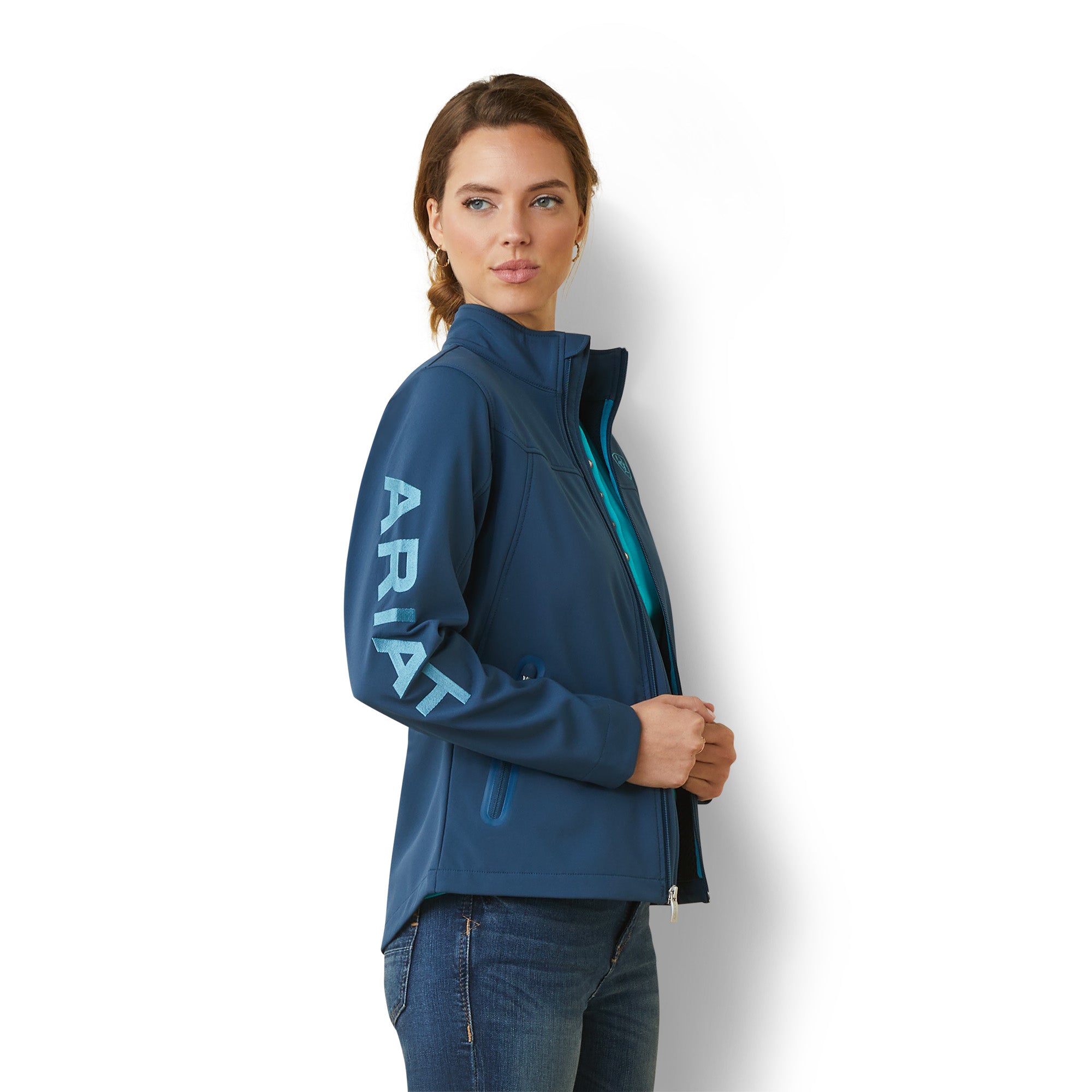 Ariat Women Softshell Teal 10043524 Jacket