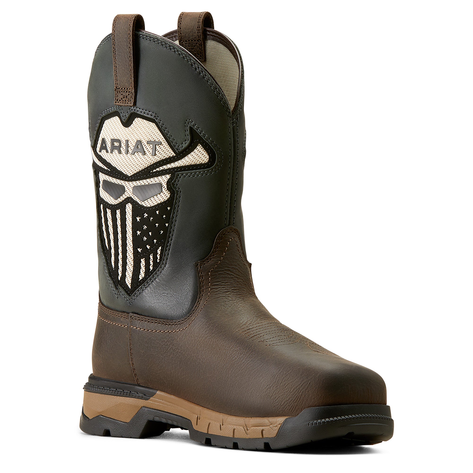 Ariat MN Rebar Flex Western VentTEK Incognito Composite Toe Work Boot 10040432