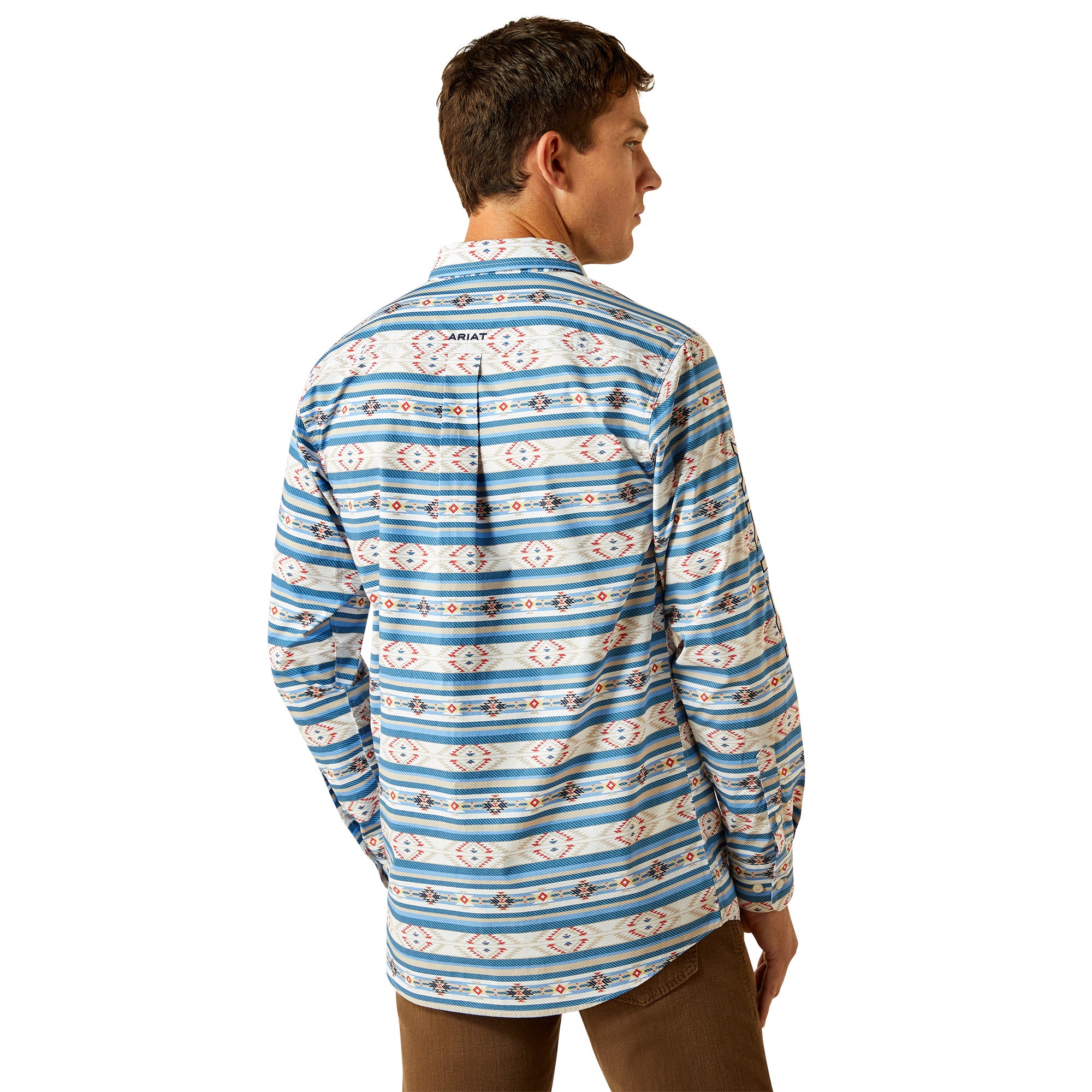 Ariat MN Team Albert Fitted LS Shirt 10058979