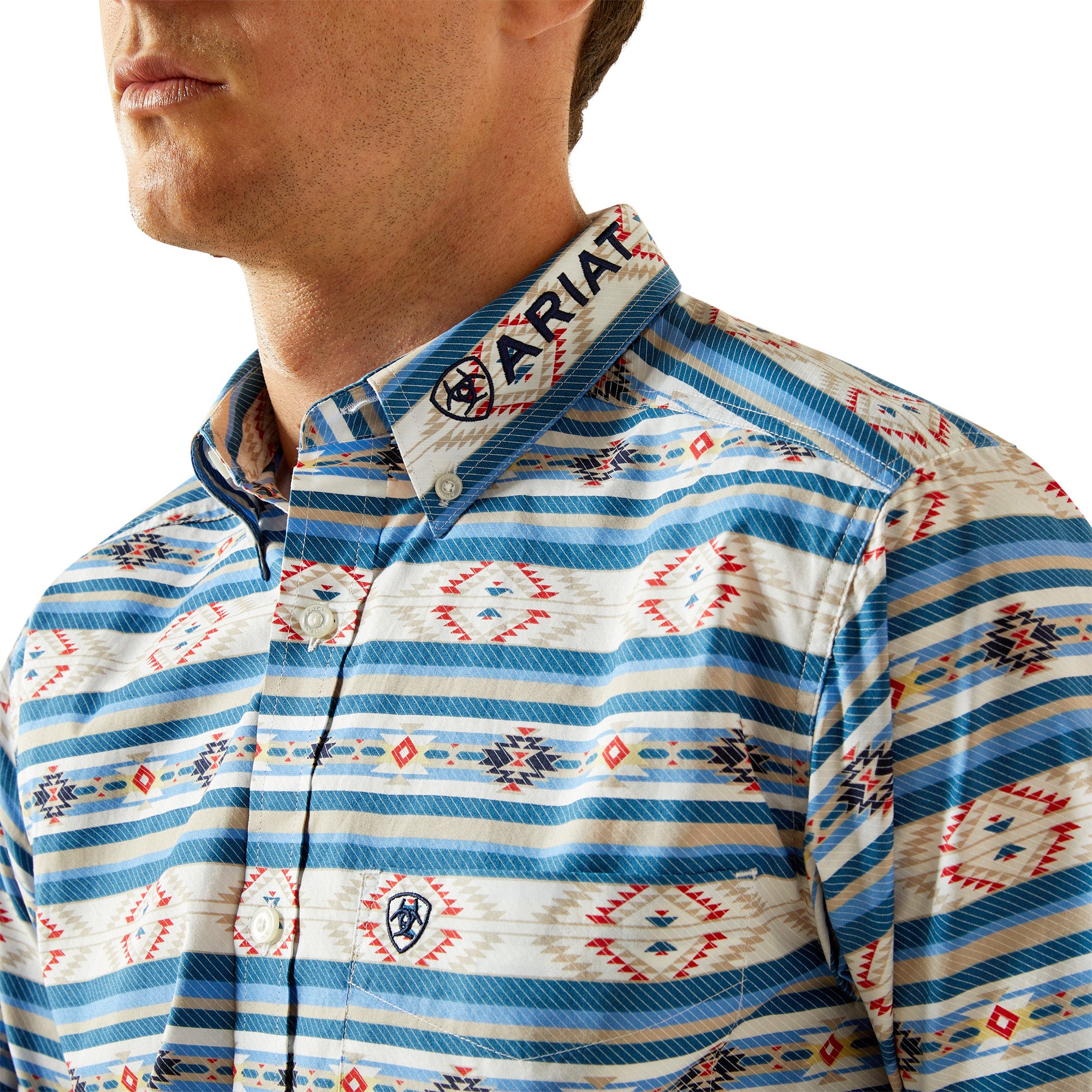 Ariat MN Team Albert Fitted LS Shirt 10058979