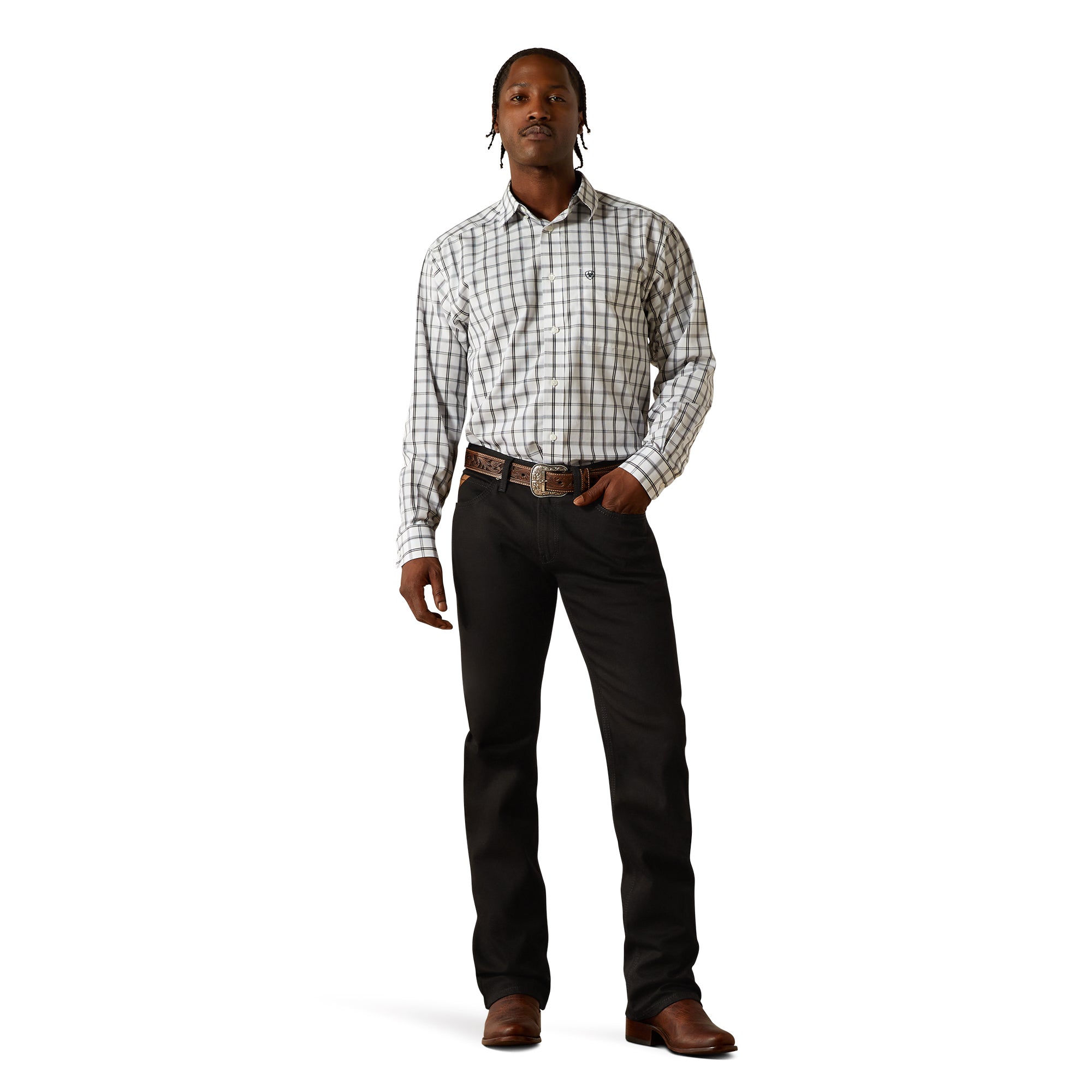 Ariat Men M4 Hansen Relaxed Boot Cut Jean 10070592