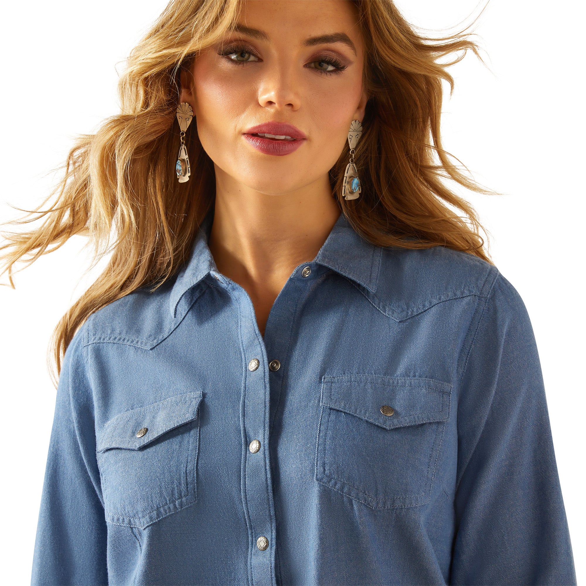Ariat Women Everyday Western Snap LS Shirt 10060362