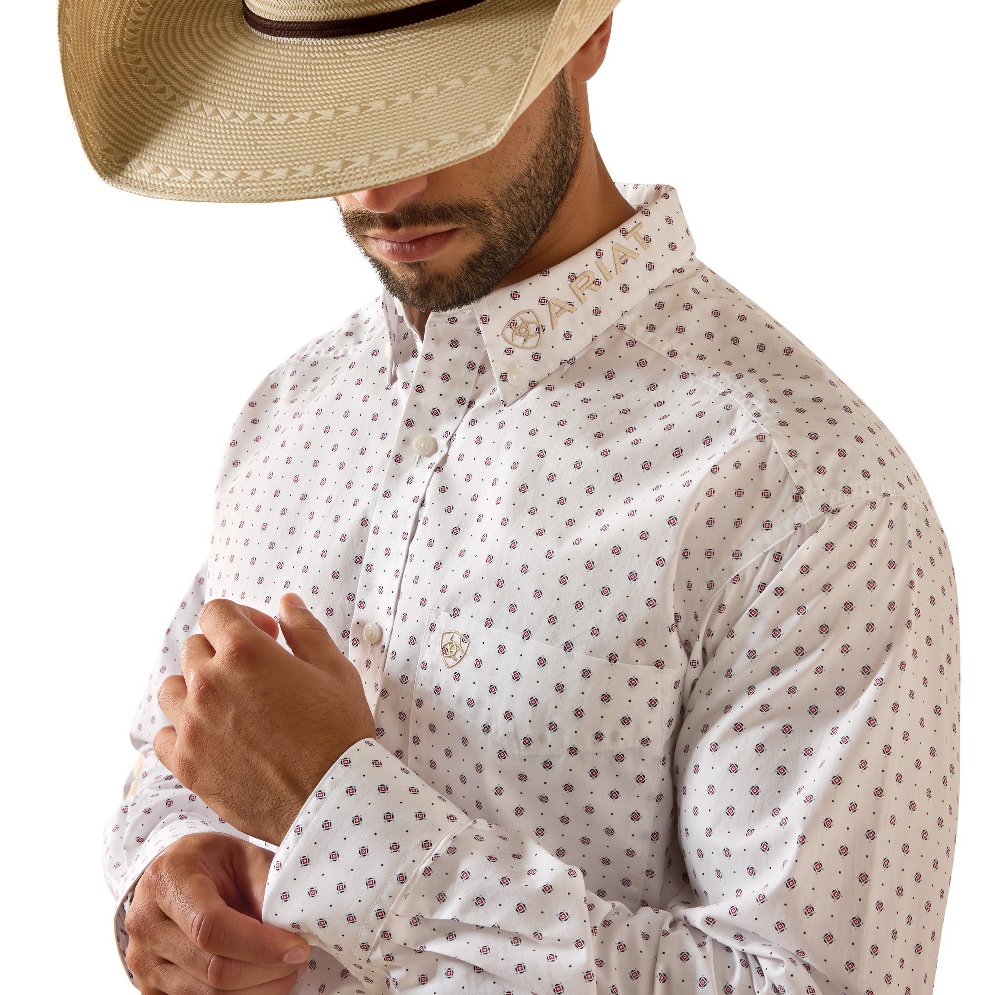 Ariat Men Casual Print LS Shirt 10071715