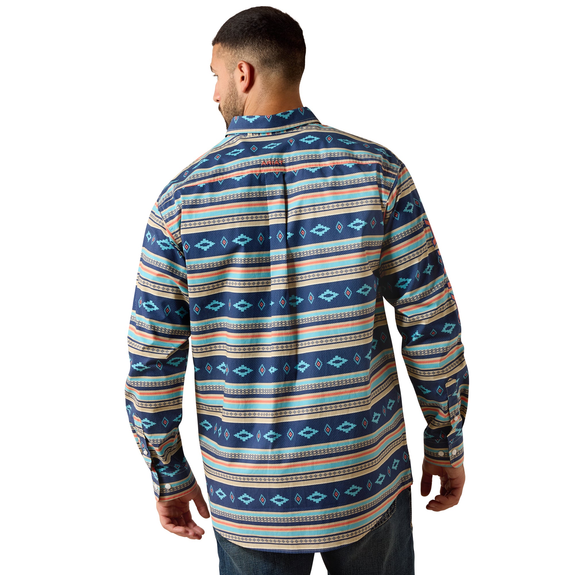 Ariat Men casual Team Serape LS Shirt 10071717