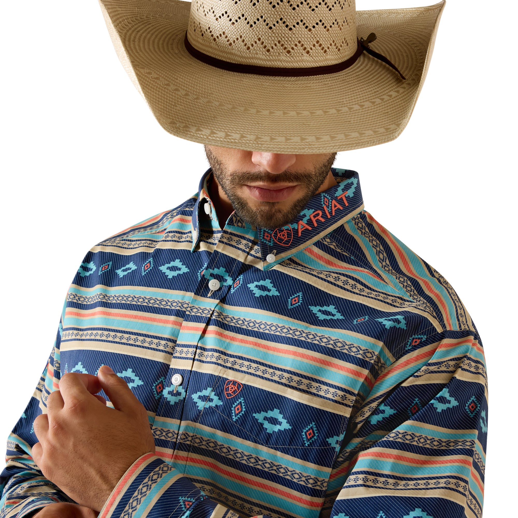 Ariat Men casual Team Serape LS Shirt 10071717