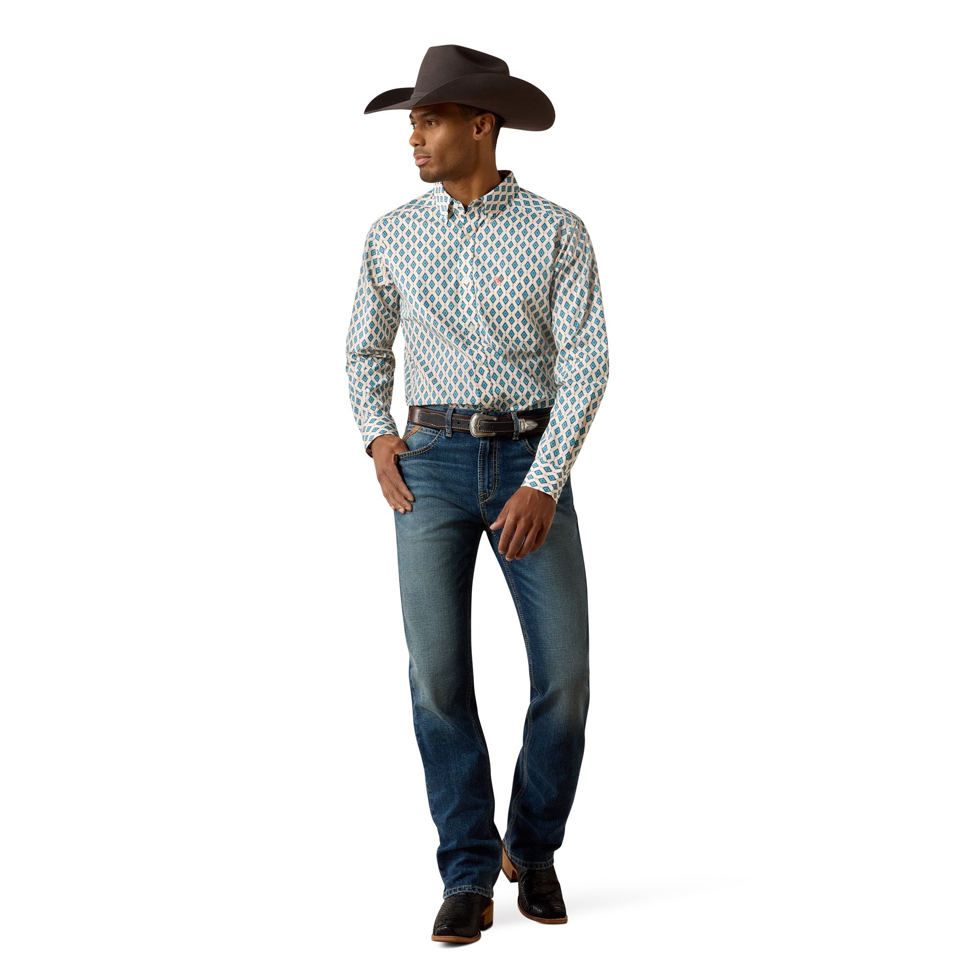 Ariat Men M7 Slim Trent Classic Rise Straight Leg Jean 10072951