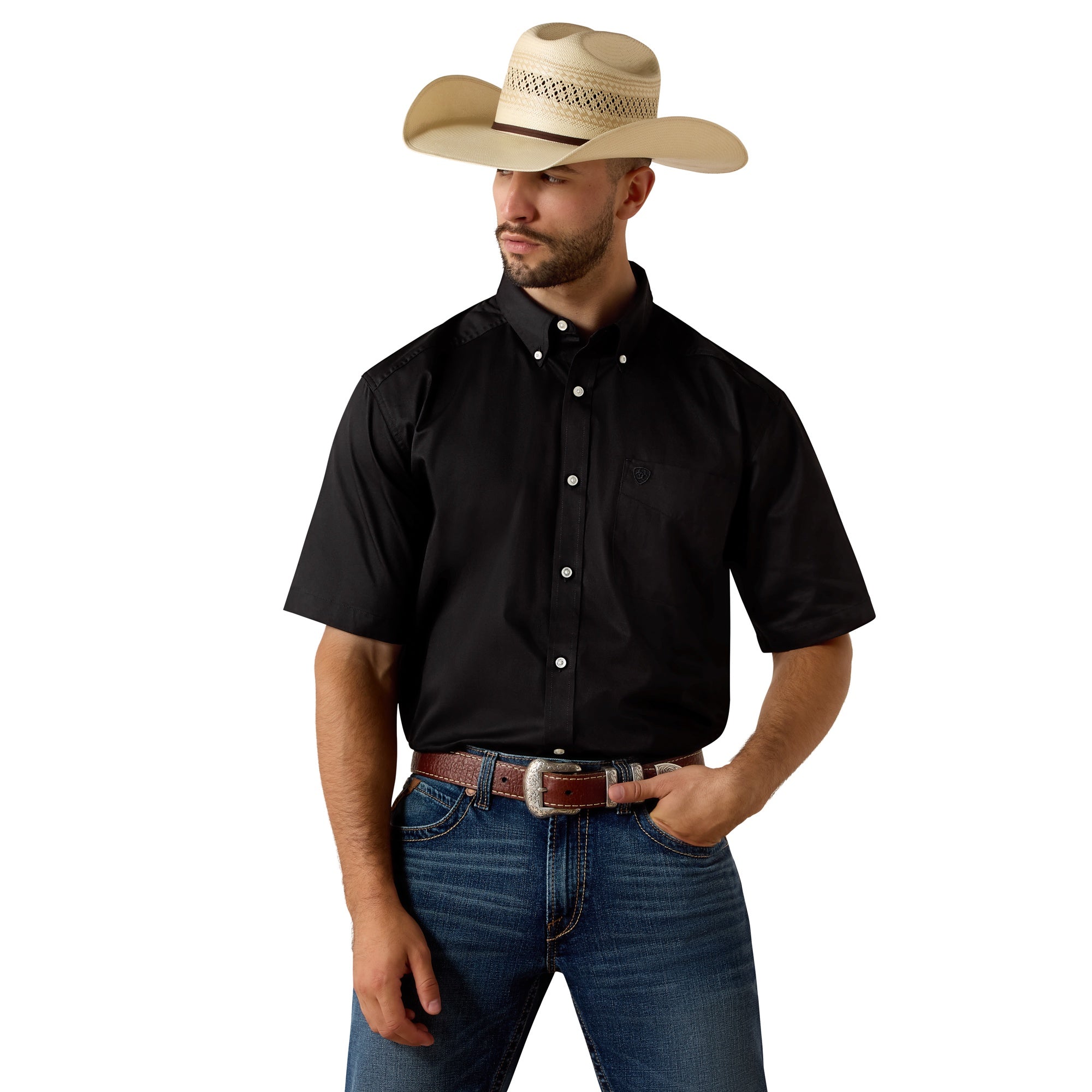 Ariat Men Lightweight Twill SS Shirt 10073432