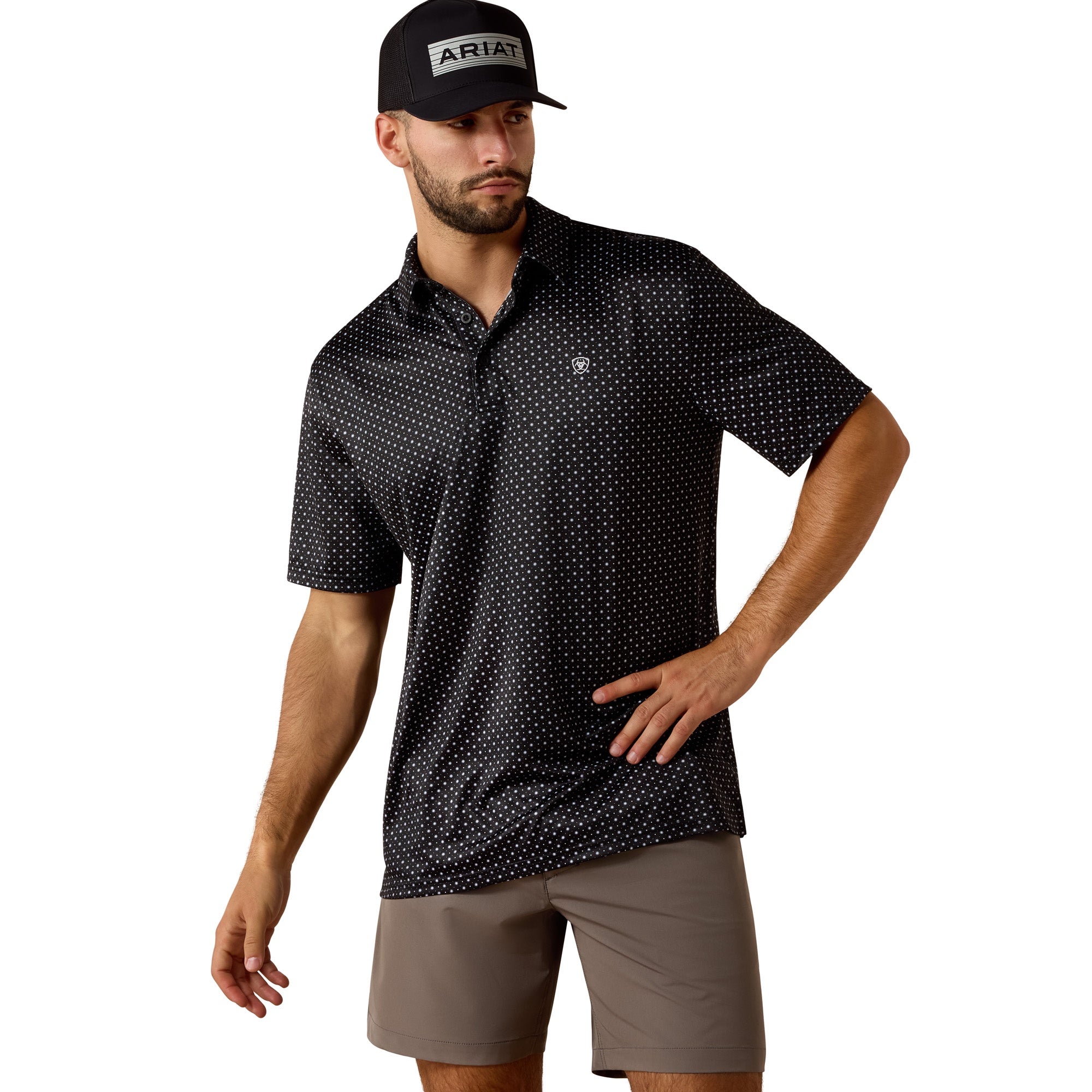 Ariat Men All Over Print Polo Shirt 10073472