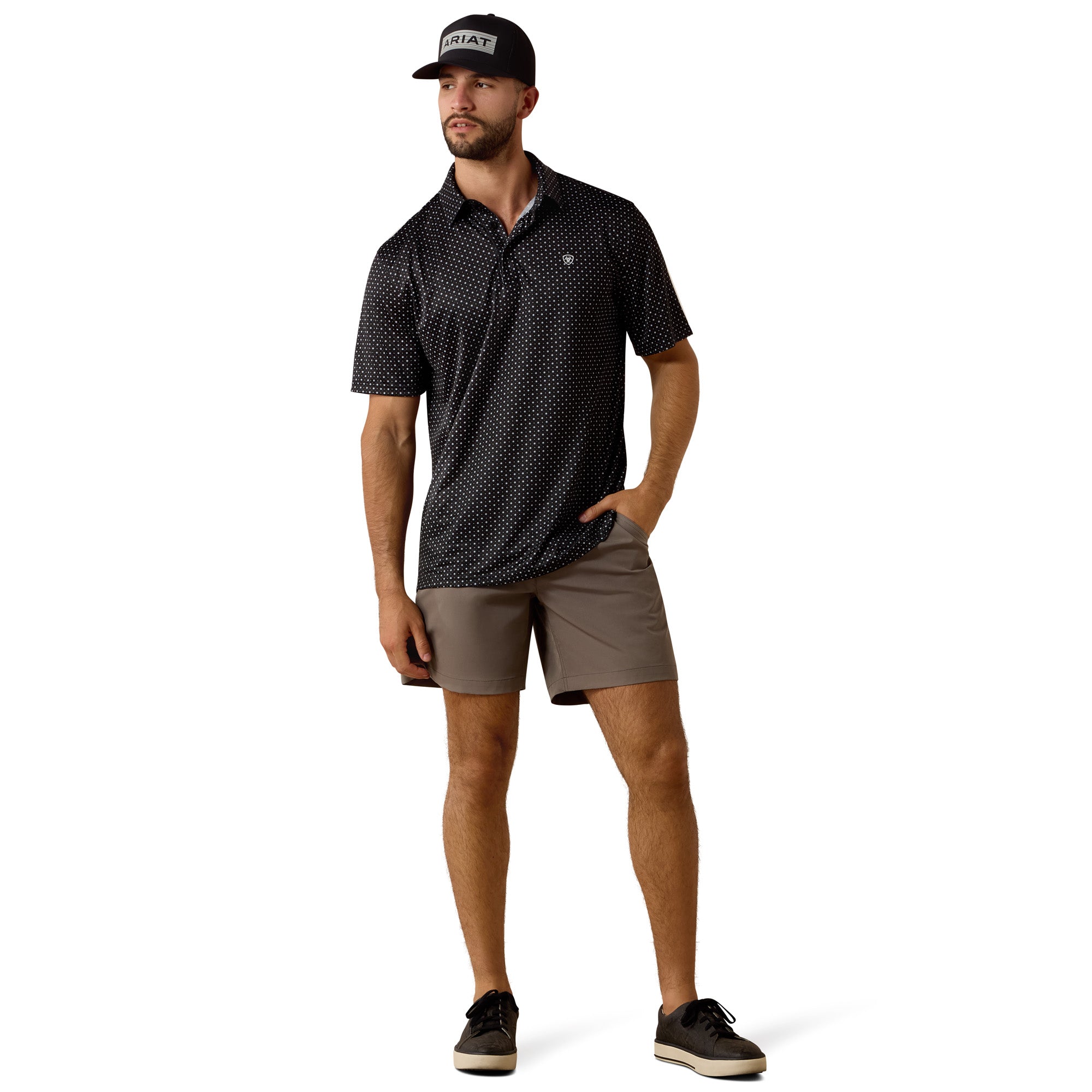 Ariat Men All Over Print Polo Shirt 10073472