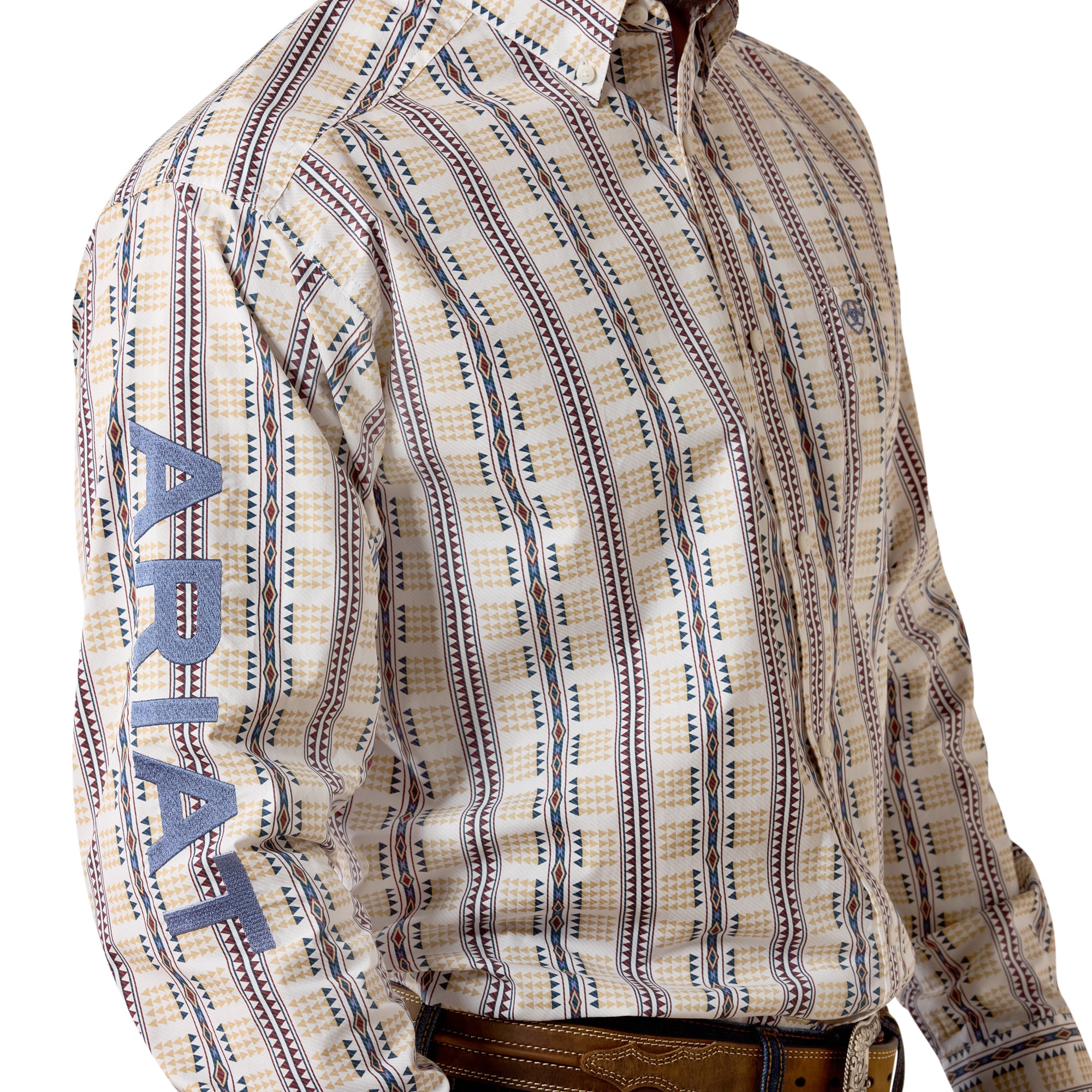 Ariat Men Team Daniel Fitted LS Shirt 10073627