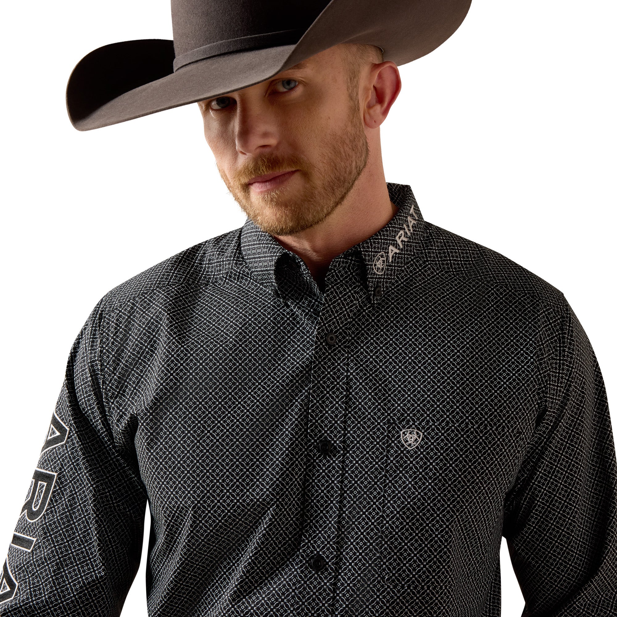 Ariat Men Team Dariel Fitted LS Shirt 10073630