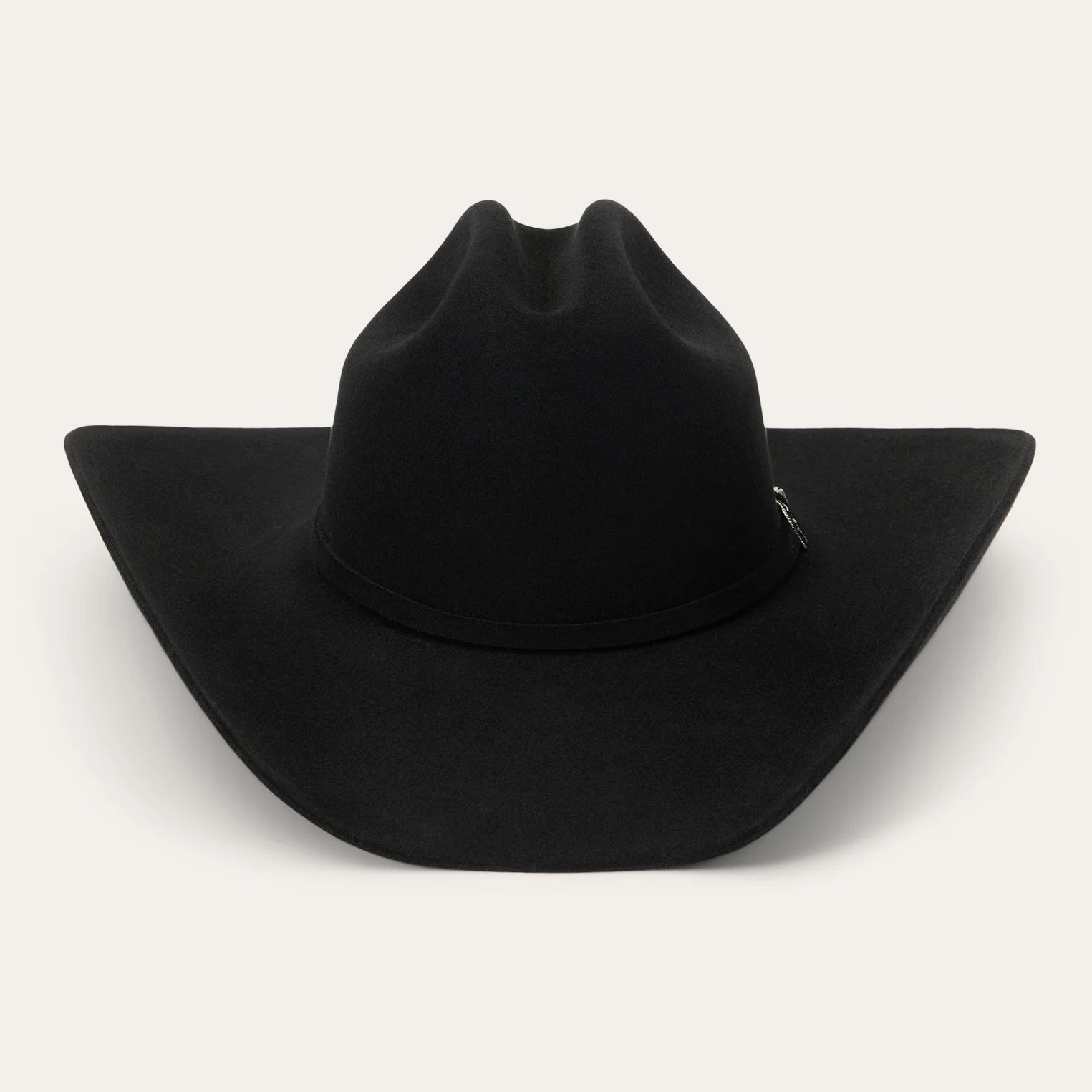 6x Stetson: 75 Black Skyline Felt Hat