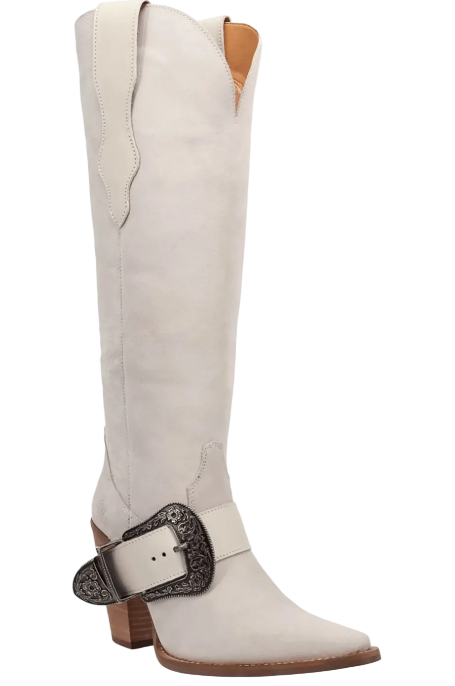 Dingo Women Yeehottie Suede Leather Boot DI2377 Grey