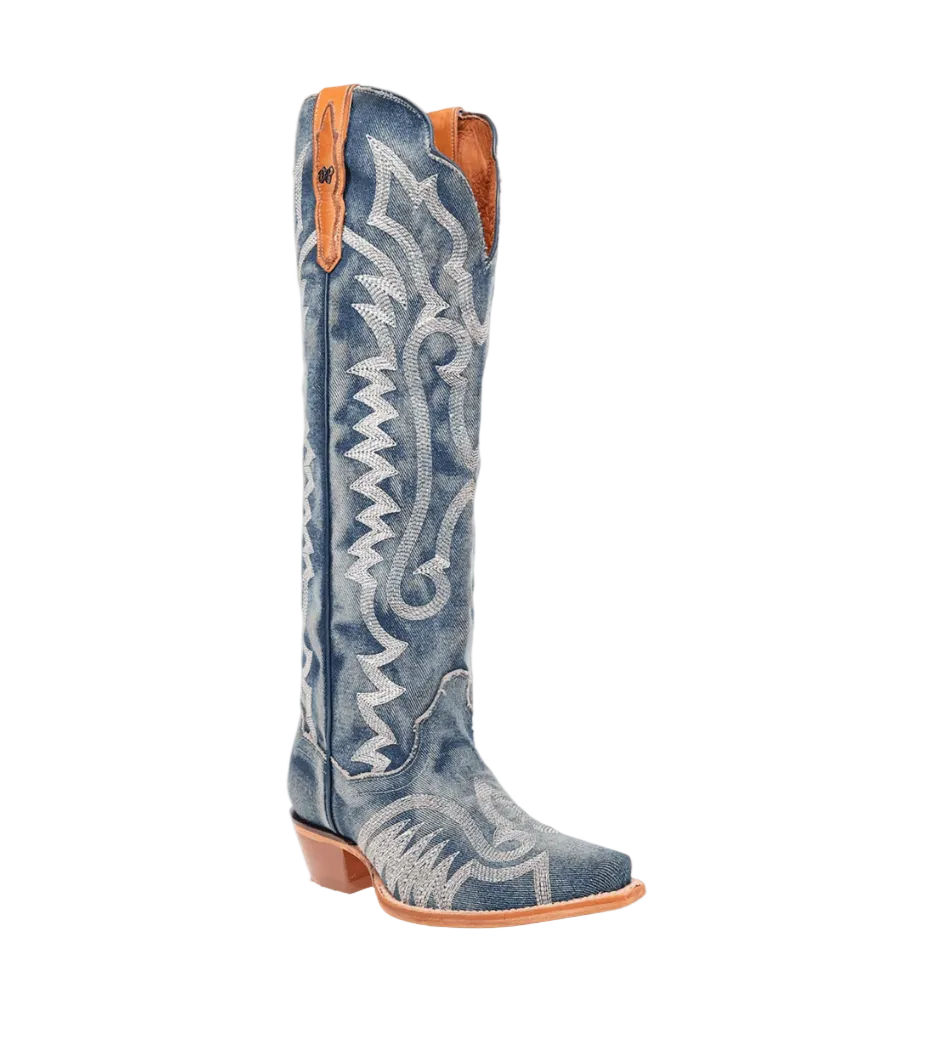 Dan Post Women Denim Darlin Knee High DP5108 Boots