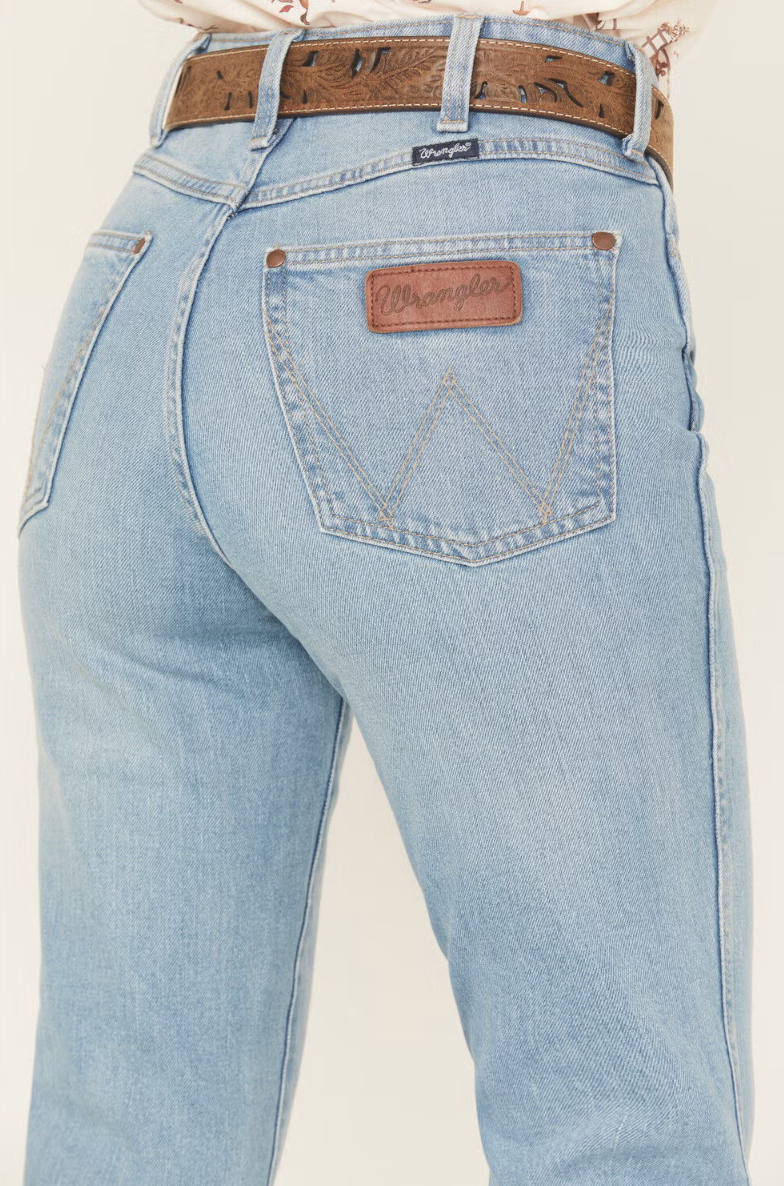 Wrangler Women High Rise Trouser Jean 112364626