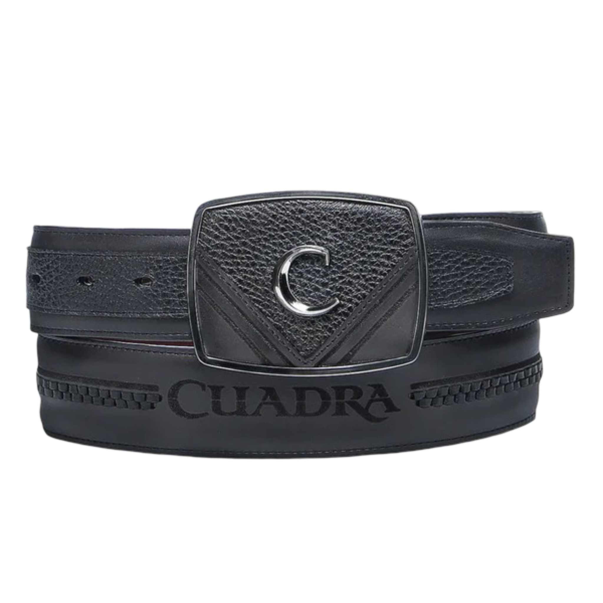 Cuadra MN Deer Leather Belt CV507VE Black