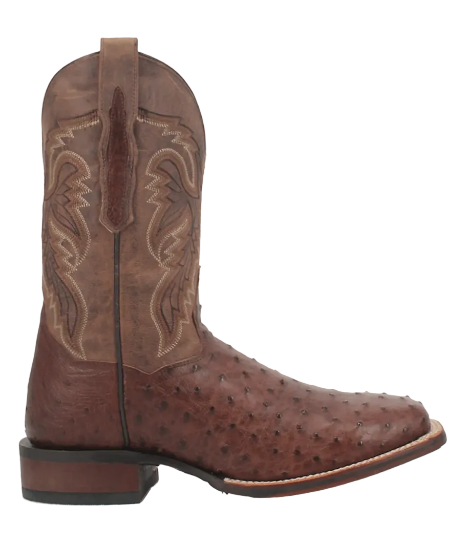 Dan Post Men Alamosa Ostrich Squared Toe DP3875 Boot