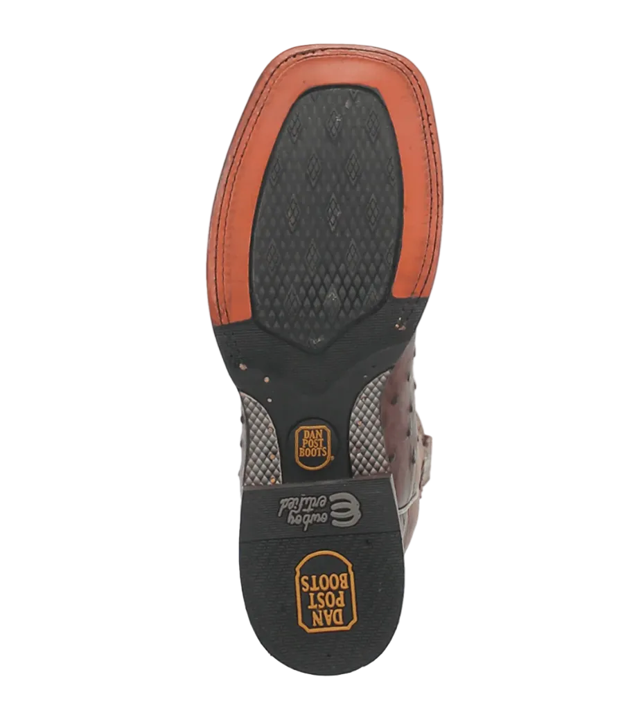 Dan Post Men Alamosa Ostrich Squared Toe DP3875 Boot
