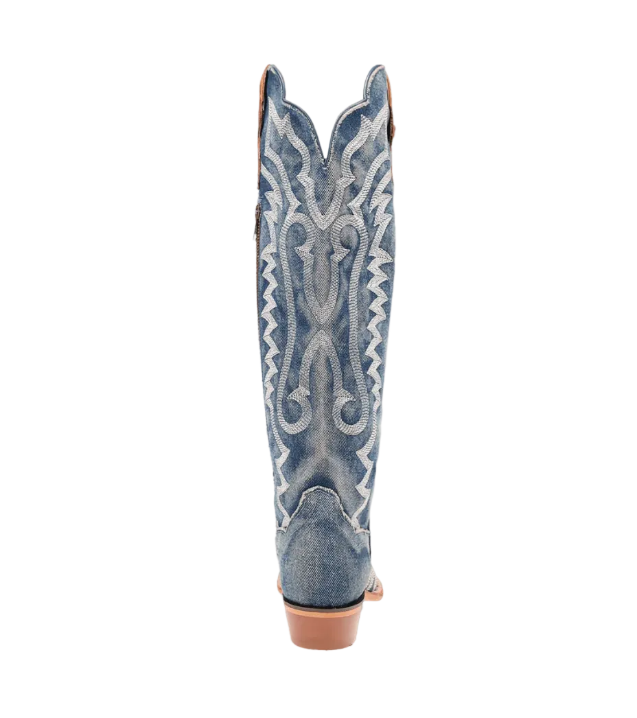 Dan Post Women Denim Darlin Knee High DP5108 Boots