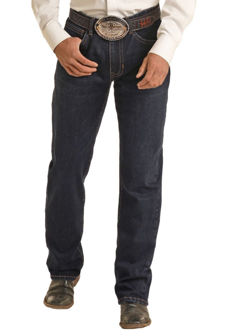 Rock & Roll Men Cowboy Vintage 46 Stackable Bootcut Jeans VMTBD03711
