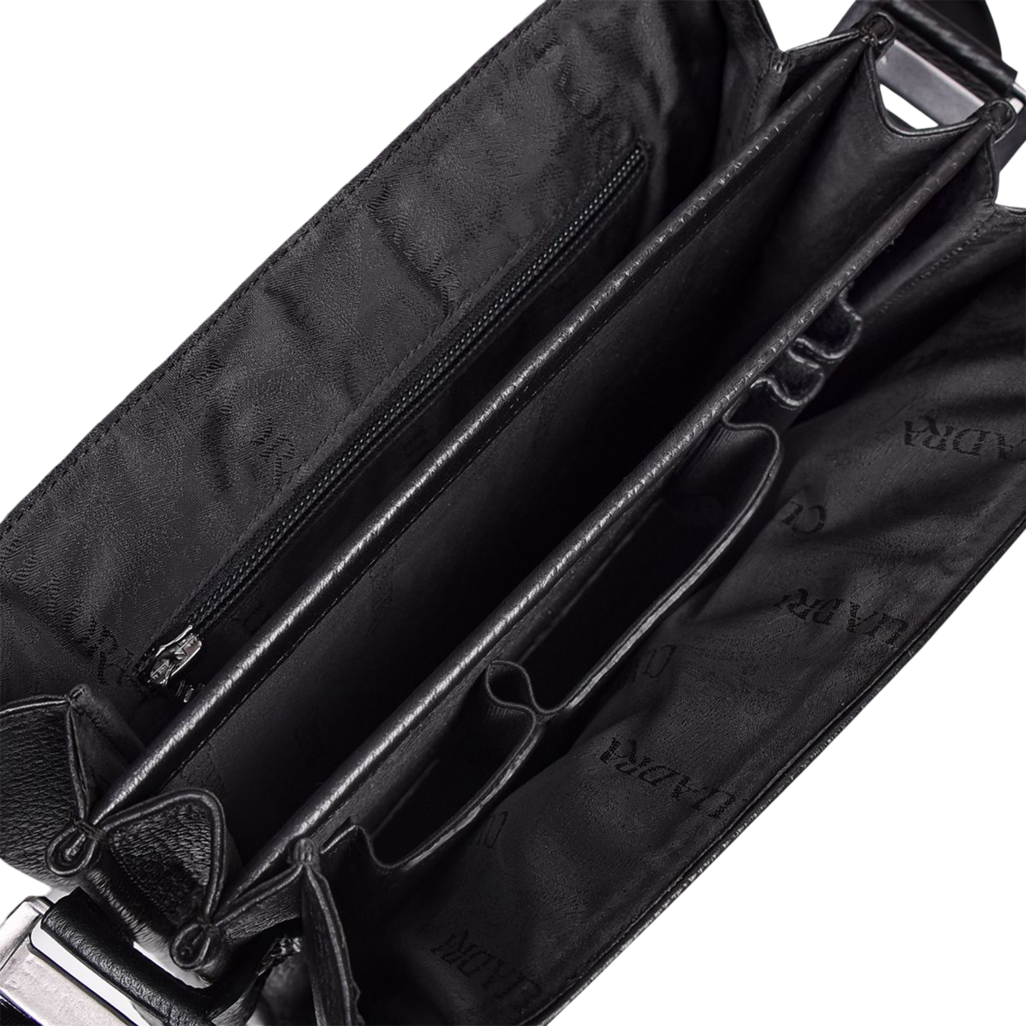 Cuadra Caiman Men Embroidery Bag BOC03FL Black
