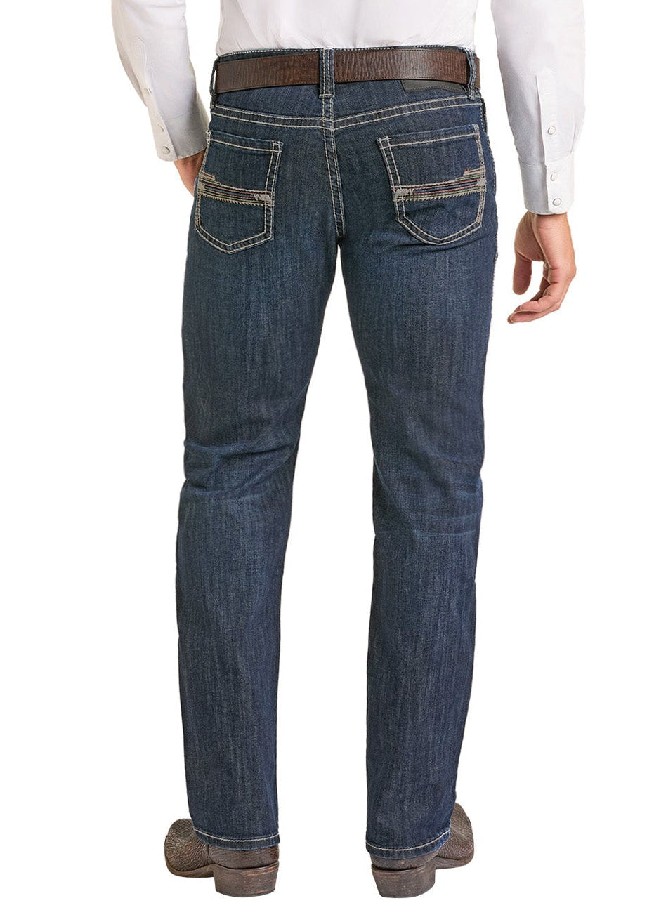 Rock & Roll Men Slim Fit Straight Revolver Jean BM1RD02485