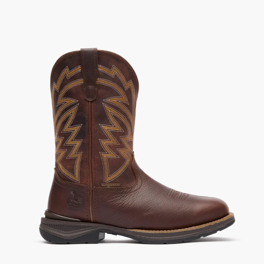Georgia Boot Men Aero LT Square Toe 11" Pull-On Work Boot GB00751