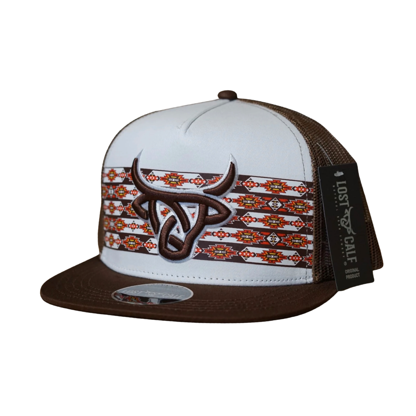 Lost Calf Cap White KODA Flat
