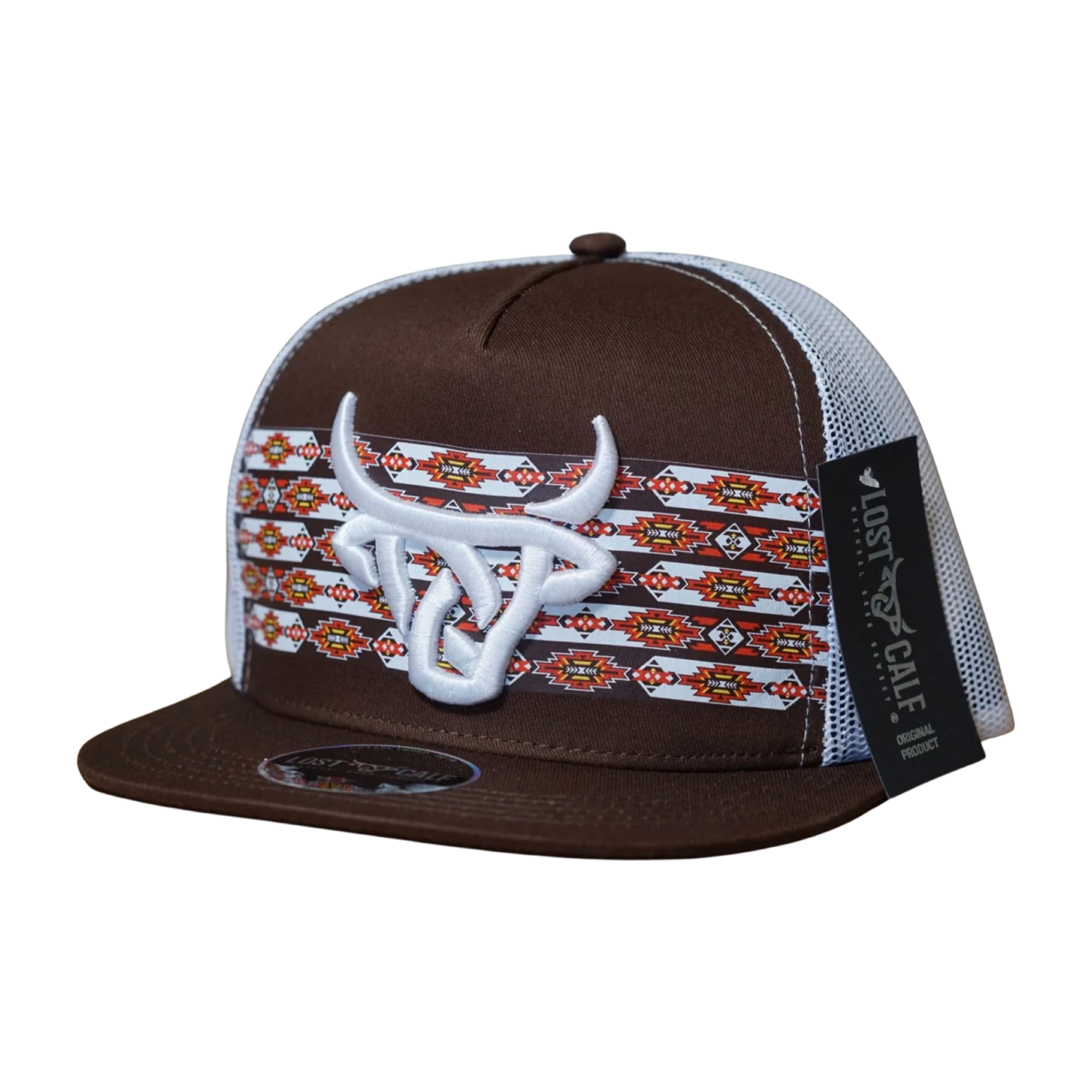 Lost Calf Cap Brown KODA Flat