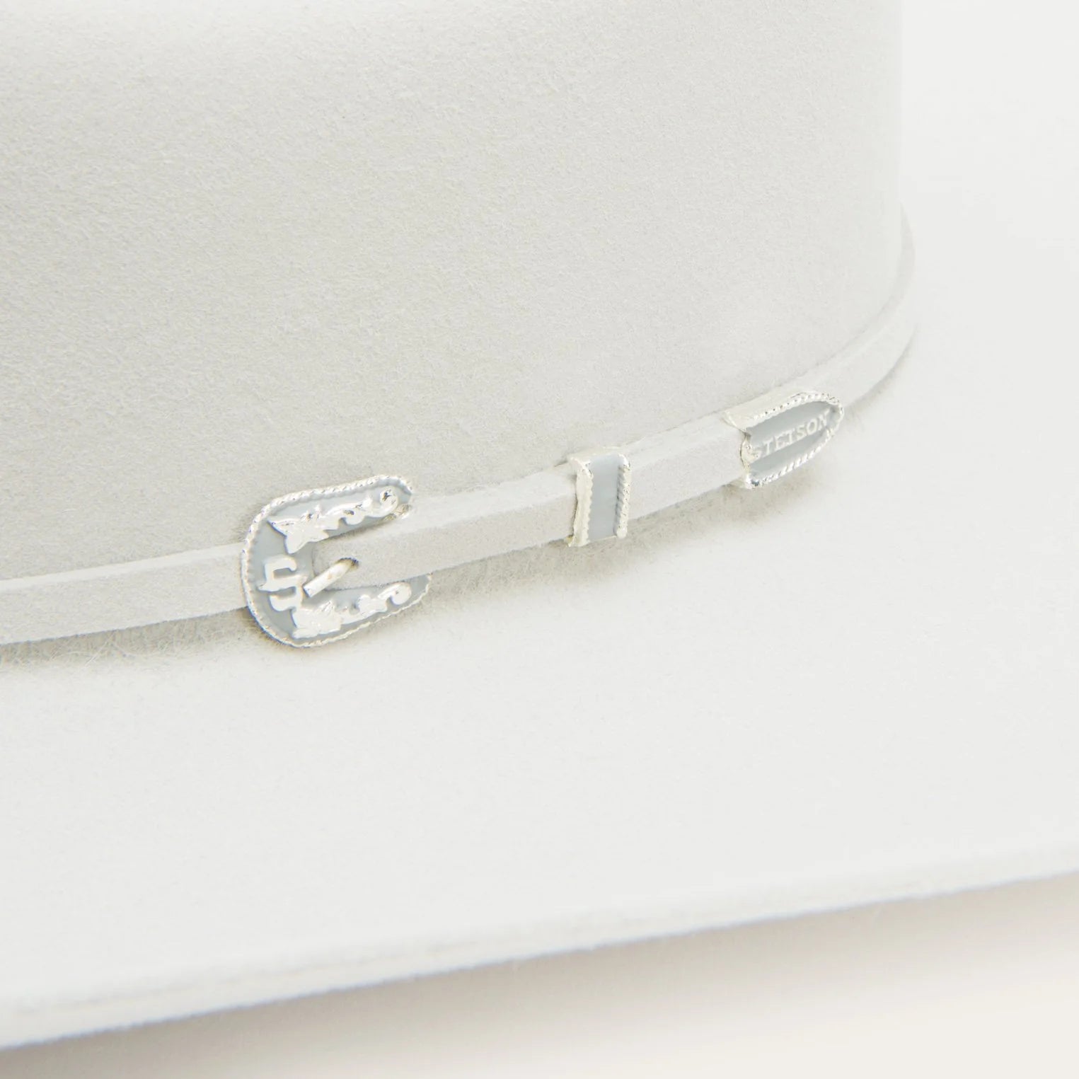 6x Stetson: 75 Silver Grey Skyline Felt Hat