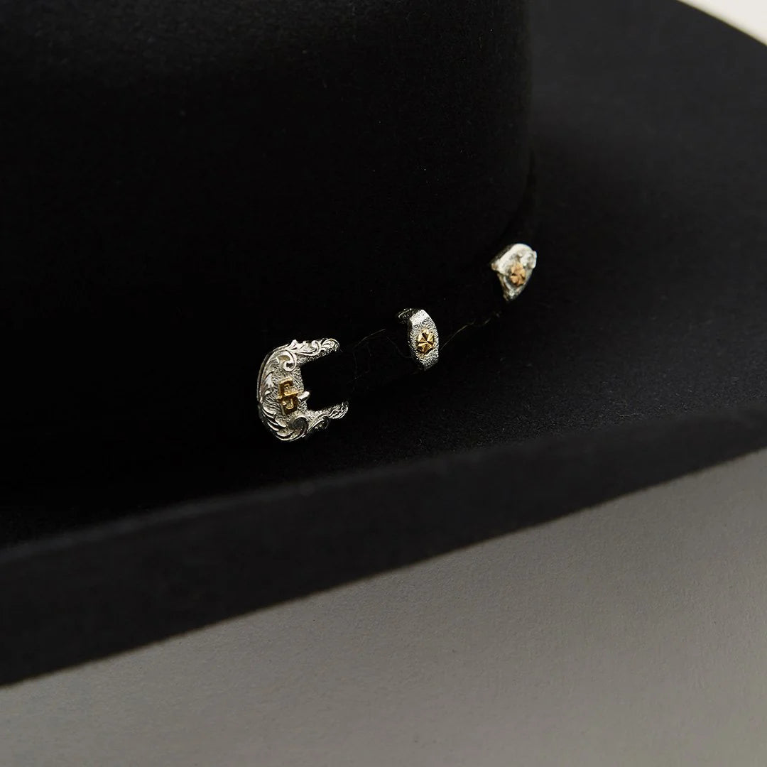 4x Stetson: 72 Black Brenham Felt Hat