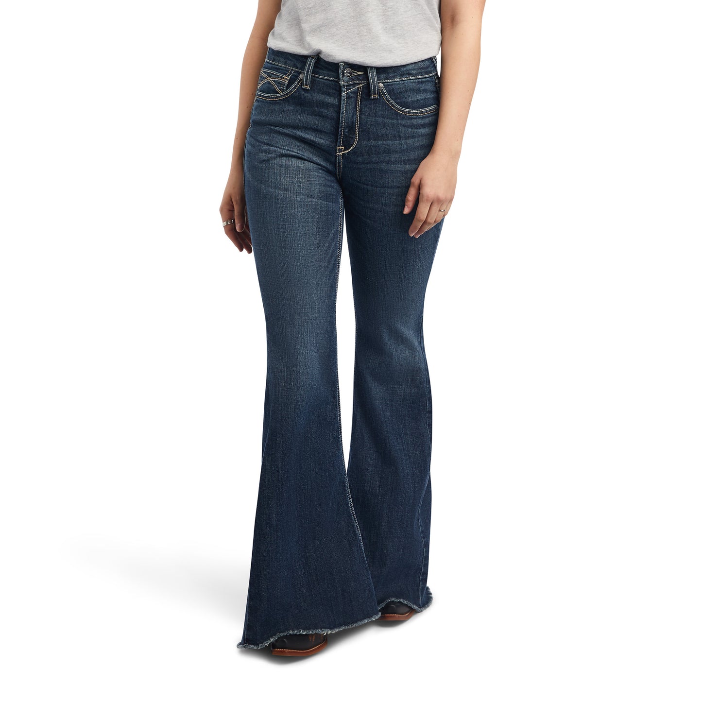 Ariat Women R.E.A.L. High Rise Zinnia Extreme Flare Jean