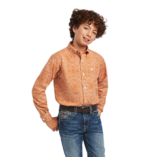 Ariat Kids' Braylon Classic Fit Shirt