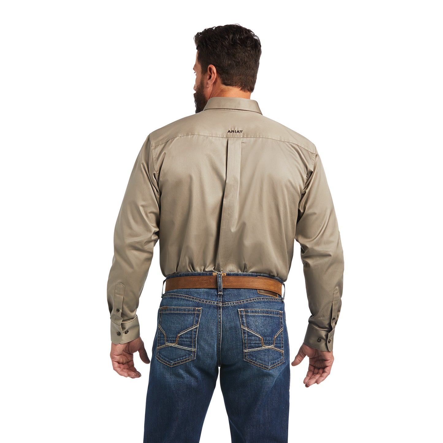 Ariat Men Team Logo Twill Classic Fit Shirt