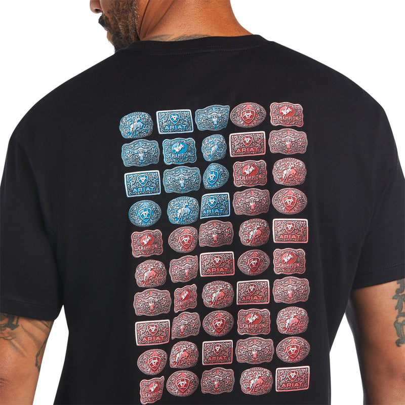Ariat Men Buckle Flag T-Shirt