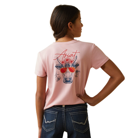 Ariat Kids' REAL Cool Cow Tee
