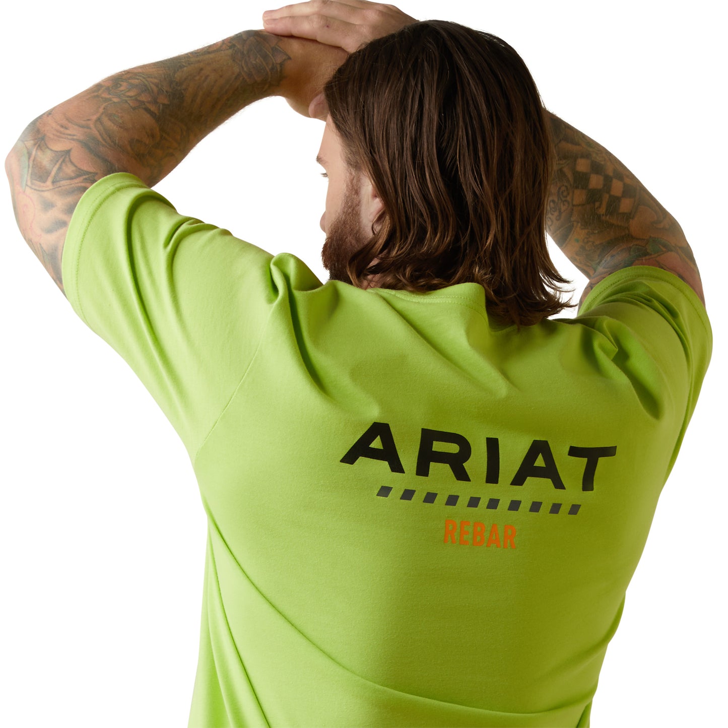 Ariat Men Rebar Cotton Strong Logo T-Shirt 10043487