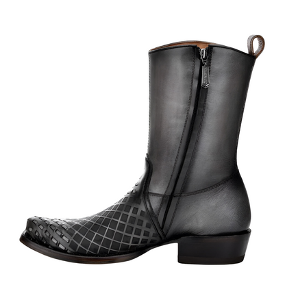Cuadra MN Urban Western Oxford Cowhide Boot 1J1XRS Light Black
