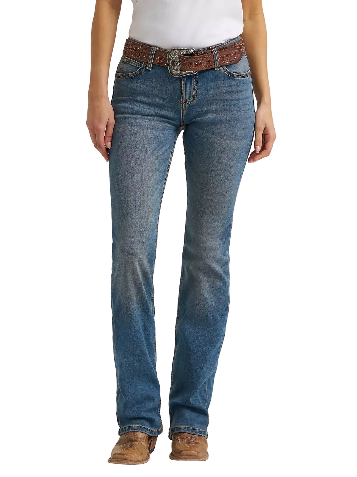 Wrangler Women Retro Mae Mid Rise Bootcut Jean 09MWZKM