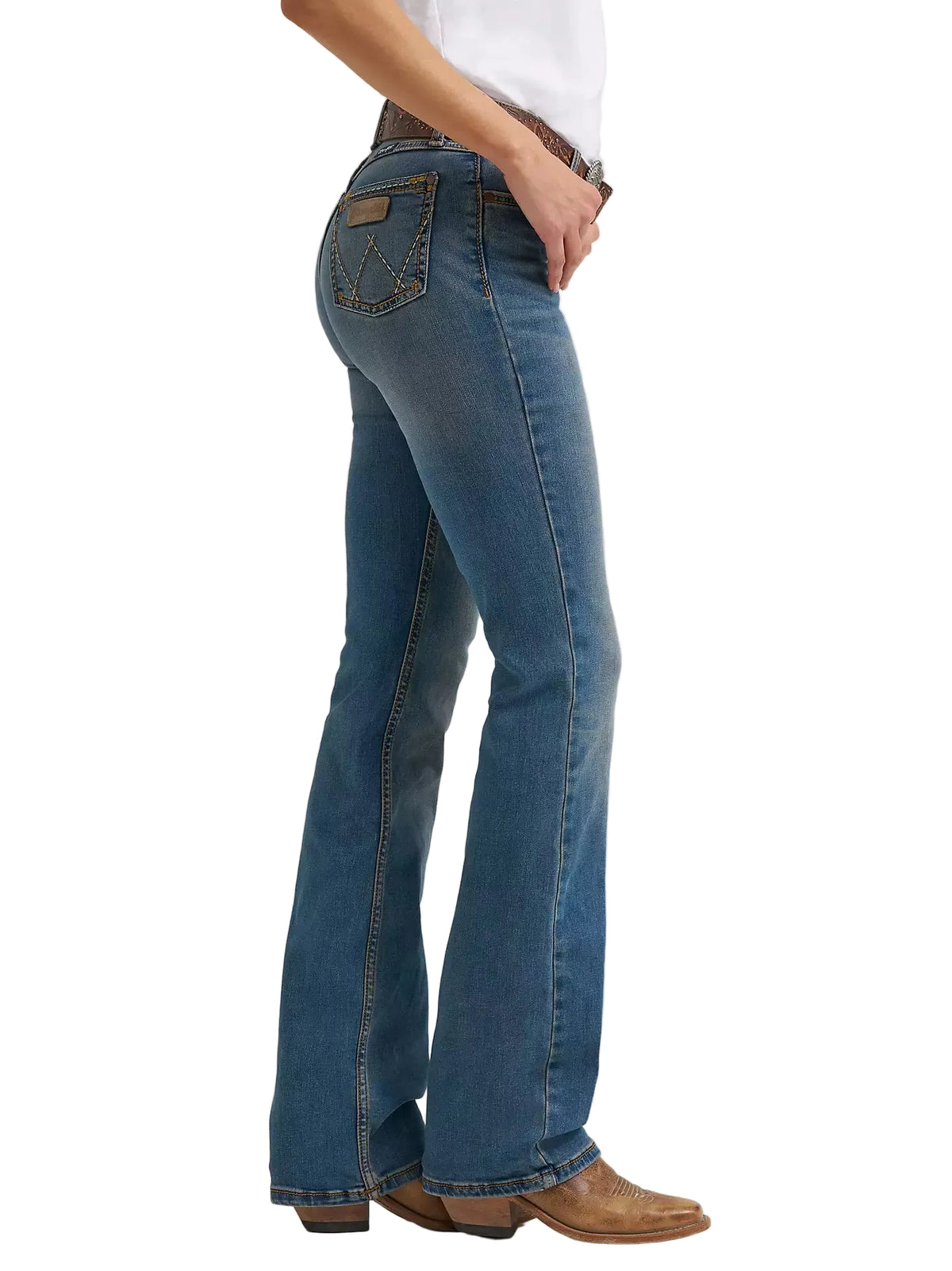 Wrangler Women Retro Mae Mid Rise Bootcut Jean 09MWZKM