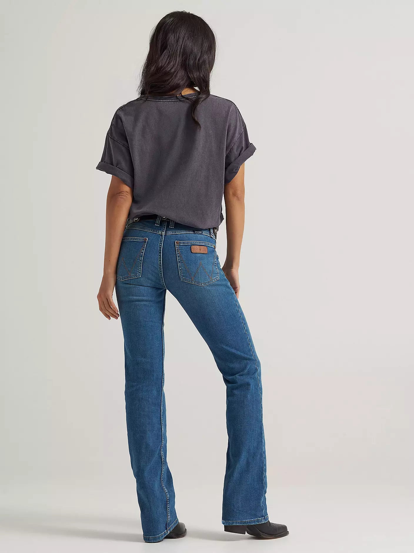 Wrangler Women Retro Mae Mid Rise Bootcut Jean 09MWZKN