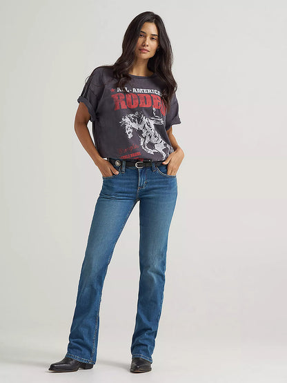 Wrangler Women Retro Mae Mid Rise Bootcut Jean 09MWZKN