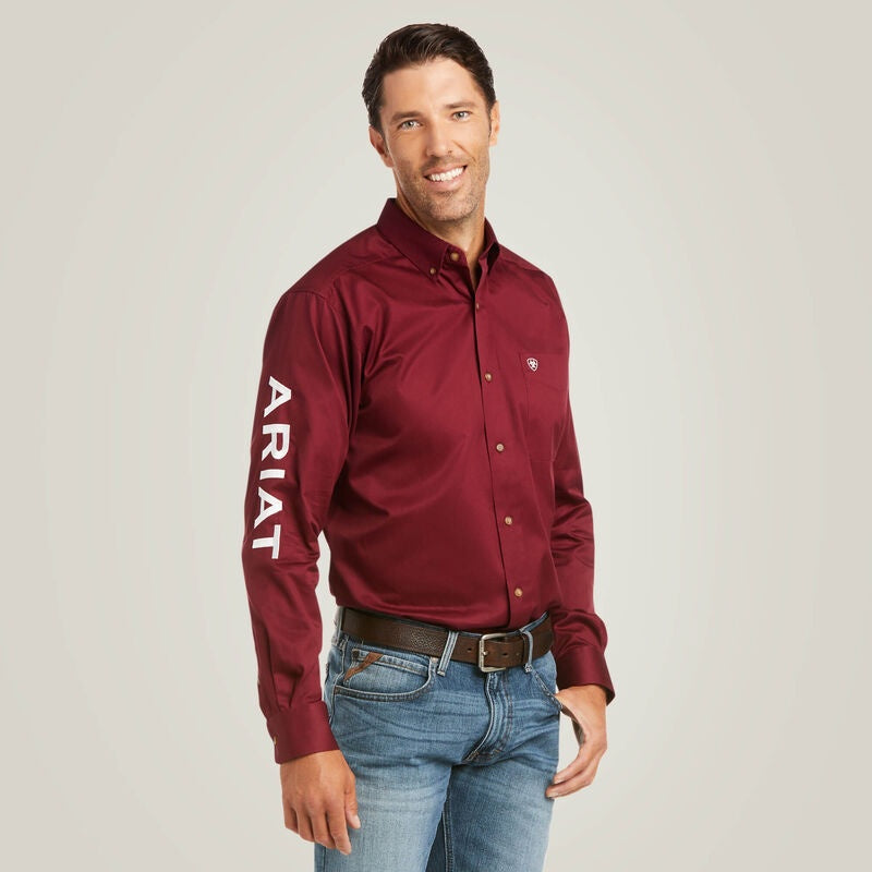 Ariat MN Team Logo Fitted Shirt 10034233