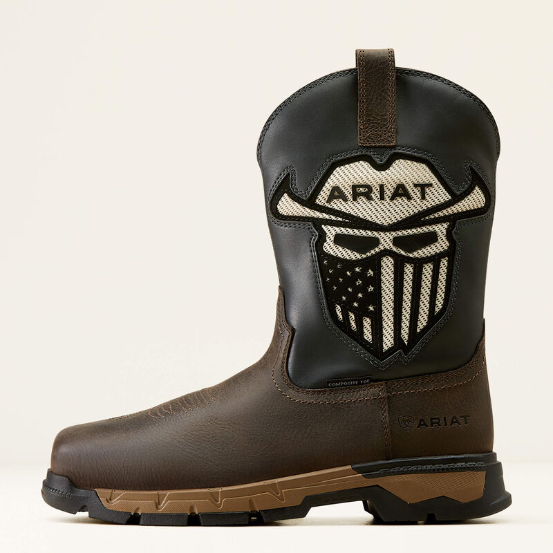 Ariat MN Rebar Flex Western VentTEK Incognito Composite Toe Work Boot 10040432